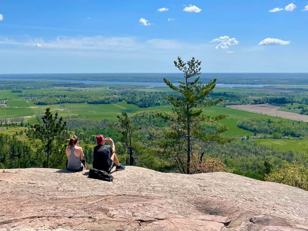 Point De Vue Pittoresque Du Parc De Gatineau Fond d'écran