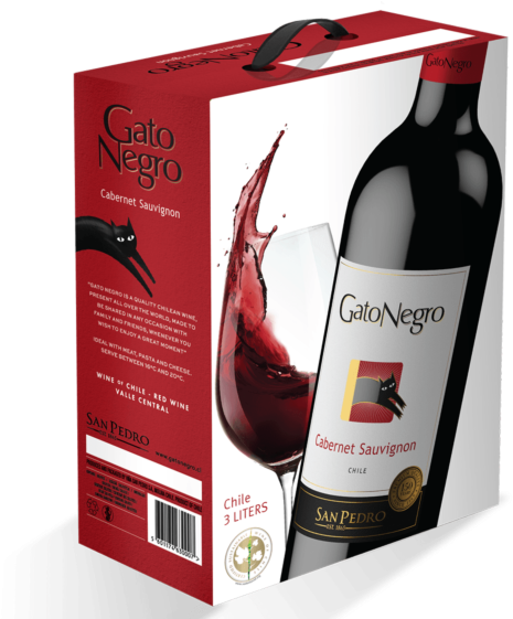 Gato Negro Cabernet Sauvignon Wine Box PNG