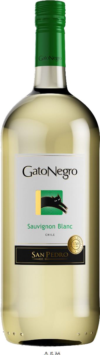 Download Gato Negro Sauvignon Blanc Wine Bottle | Wallpapers.com