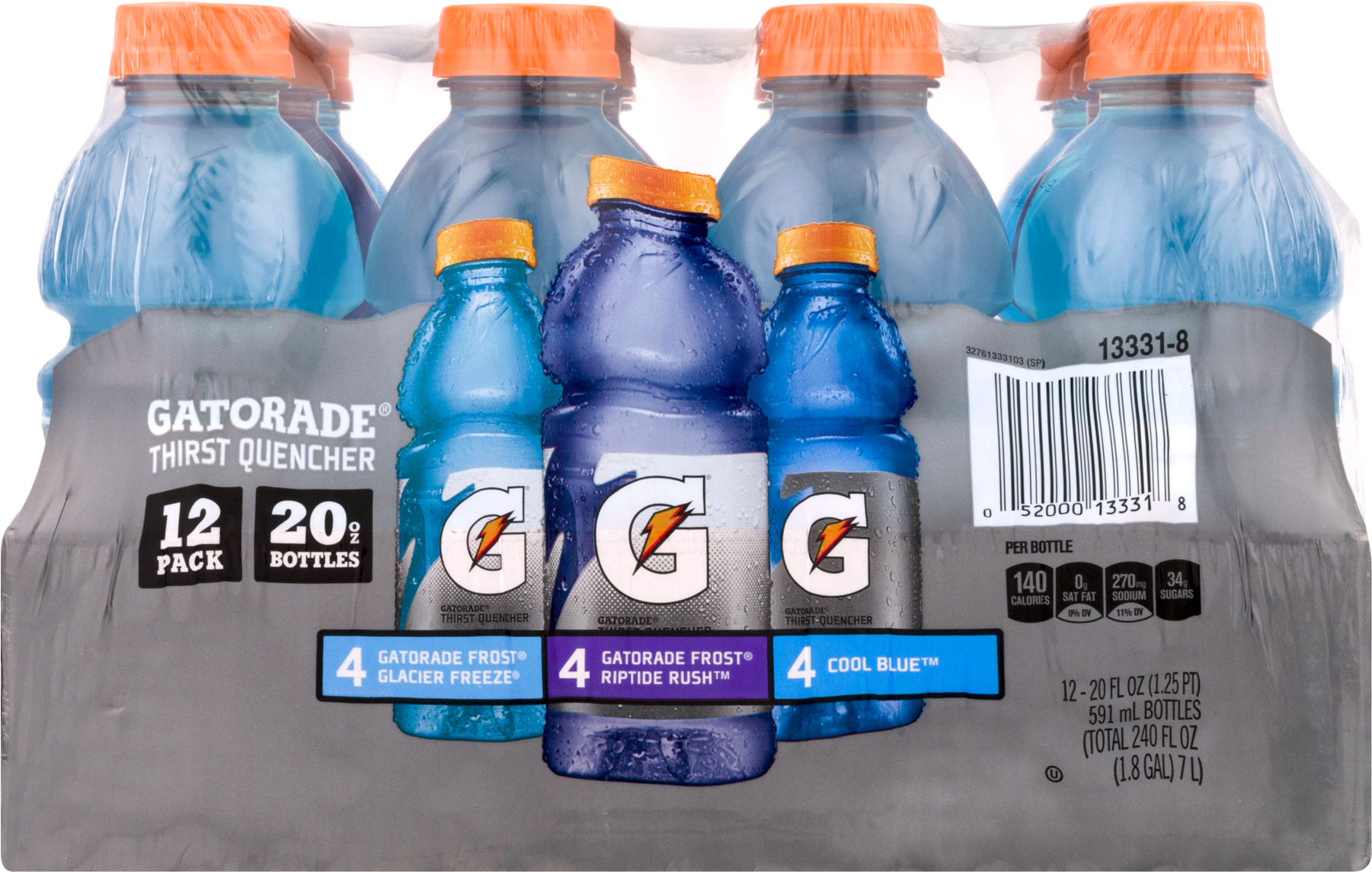 Gatorade Bottle Pack Plastic Wrapping PNG