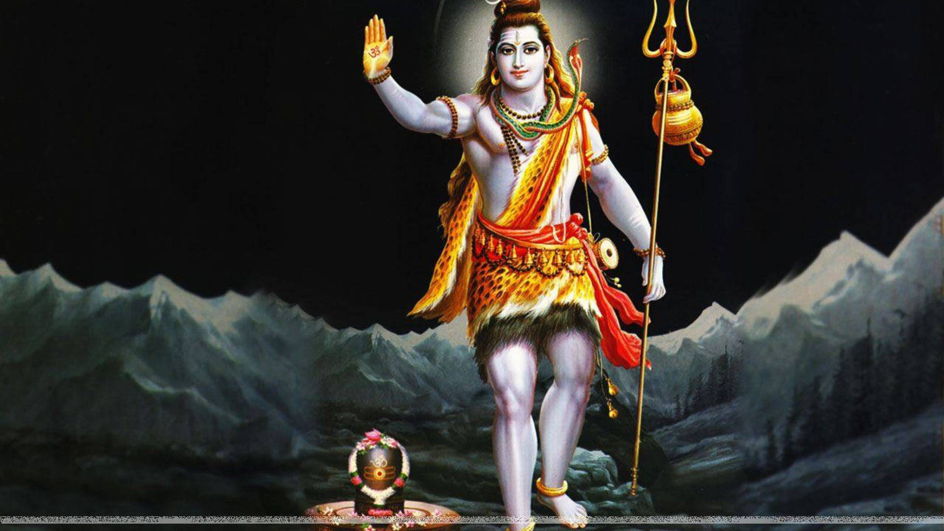 Gåture Lord Shiva 8k Wallpaper