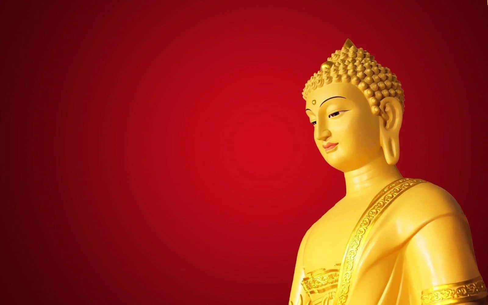 Gautama Buddha seated in meditation