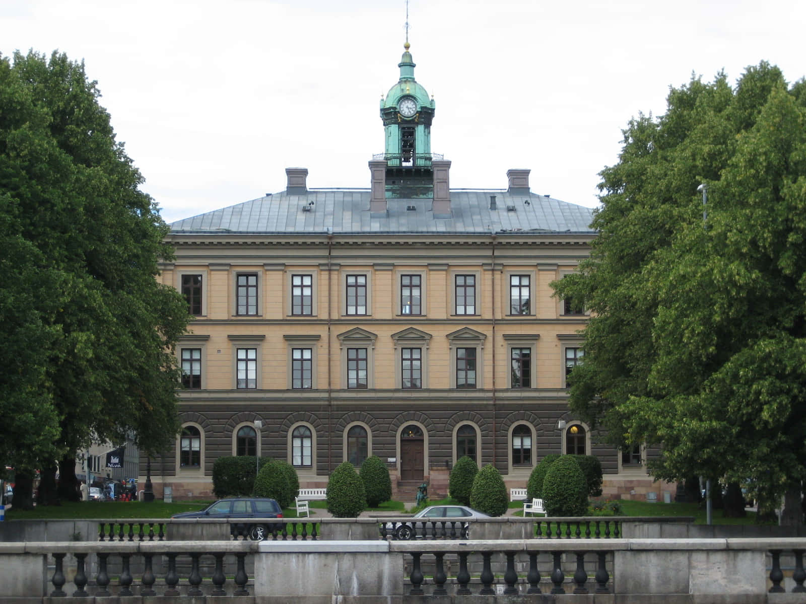 Gavle Historic Building Sweden Wallpaper
