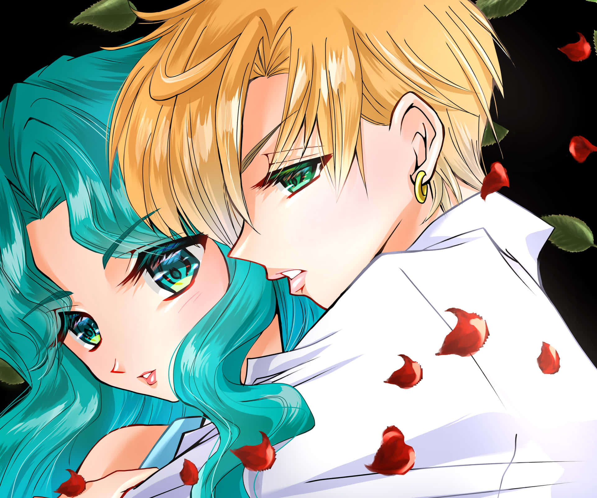 Schwulespaar Sailor Moon Profilbild Wallpaper