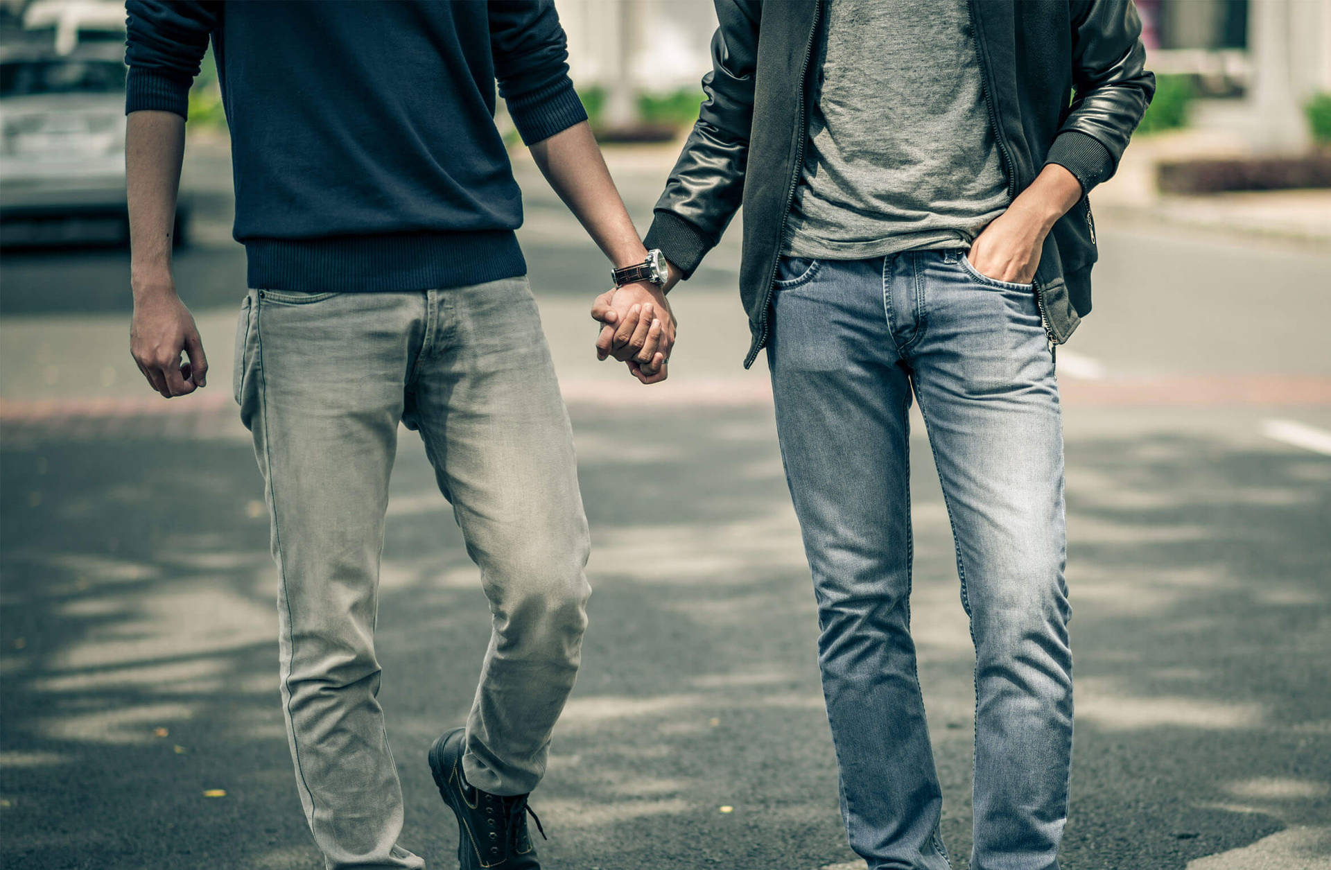 Gay Men Holding Hands Wallpaper