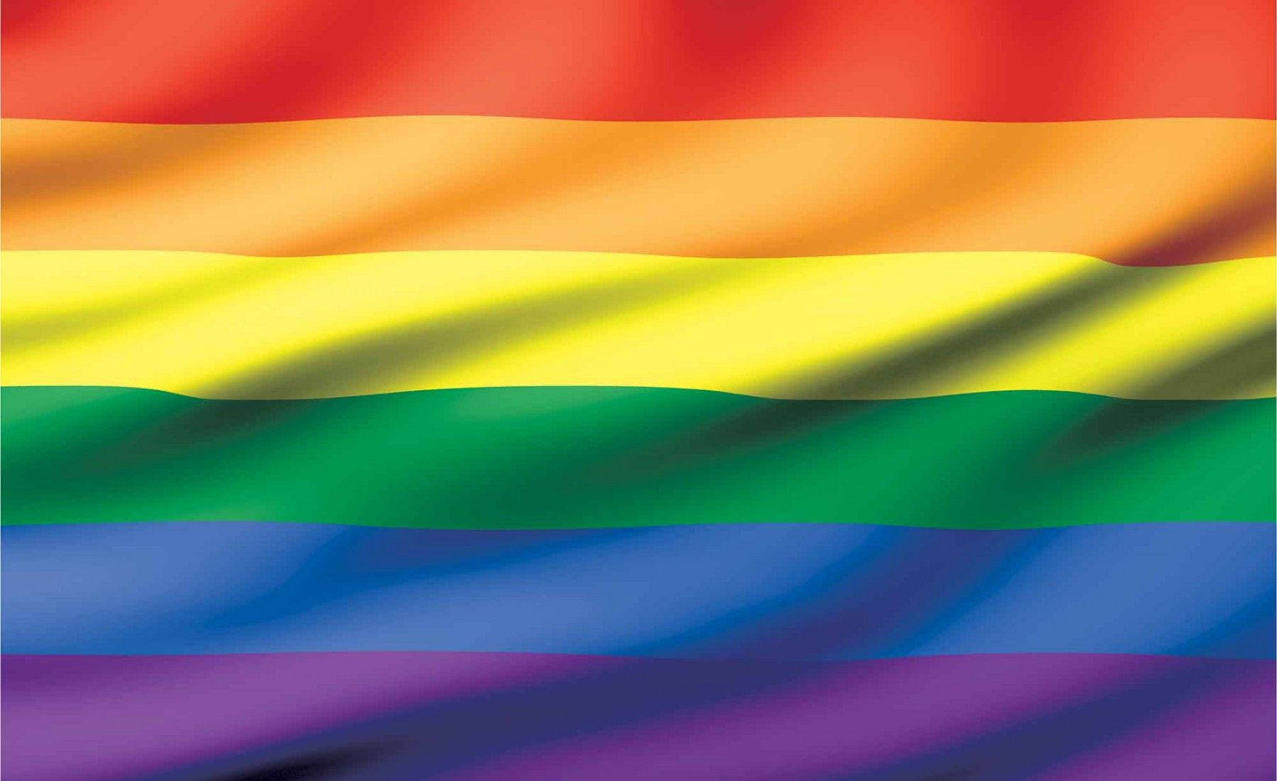 Gay Pride Rainbow Flag Wallpaper
