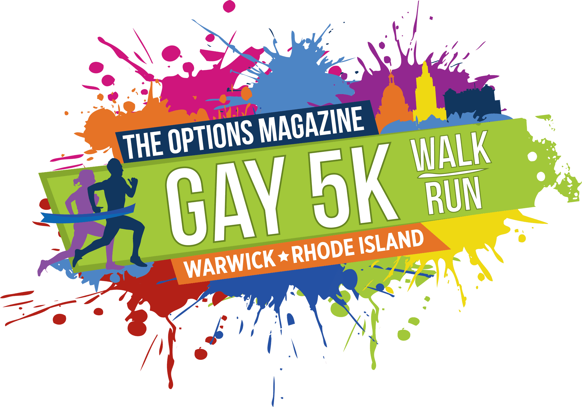 Gay5 K Walk Run Event Poster PNG