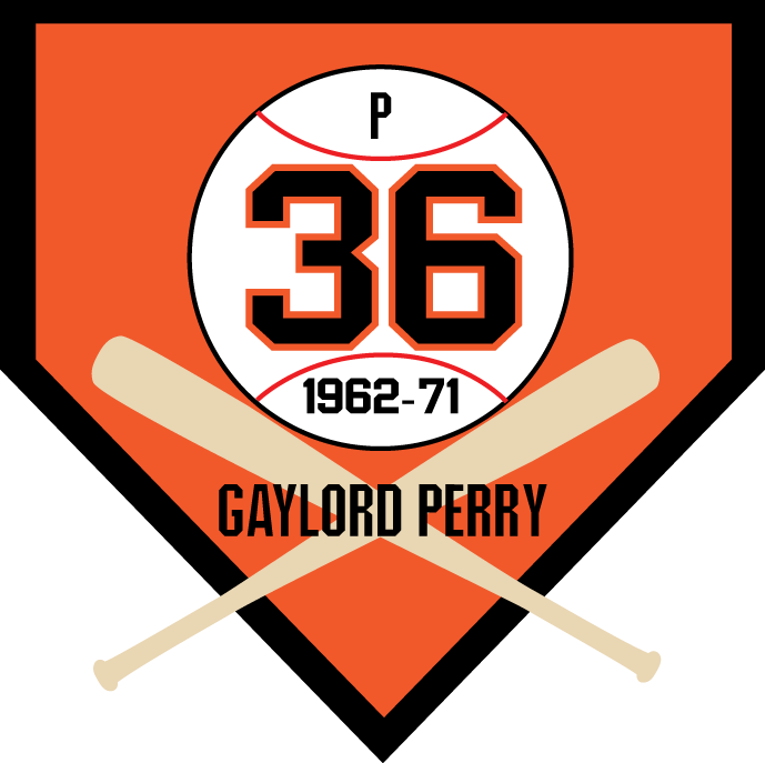 Gaylord Perry Baseball Plaque PNG