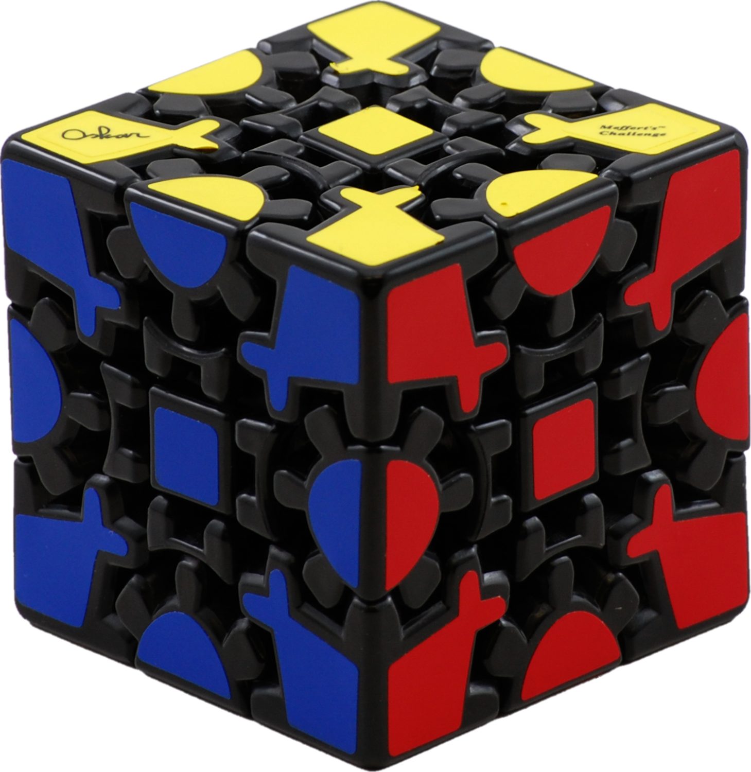Gear Cube Puzzle Complexity PNG