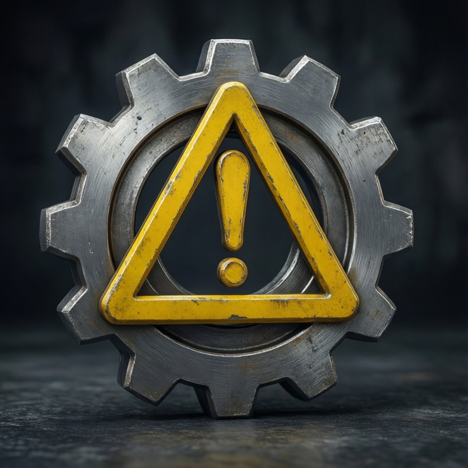 Gear Warning Error Wallpaper