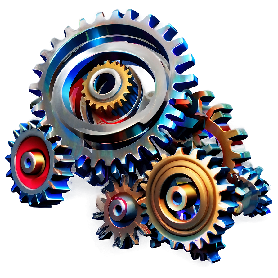 Gears Border Png Wai PNG