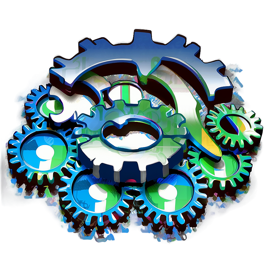 Gears Drawing Png Rsy PNG