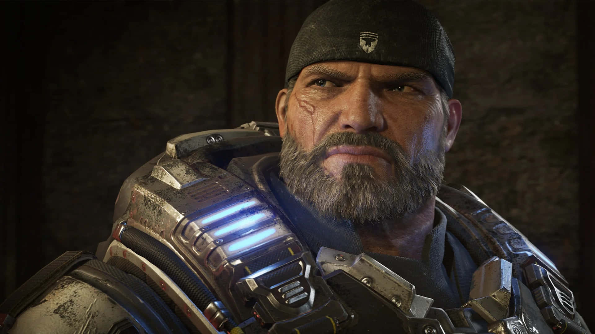 Customize your Gears Of War character and fight off Locust hordes Wallpaper