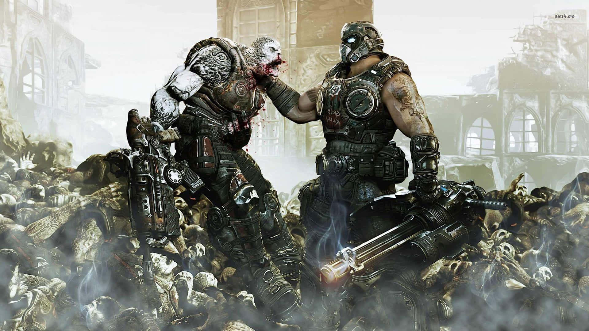 Fondode Pantalla De Gears Of War 3. Fondo de pantalla