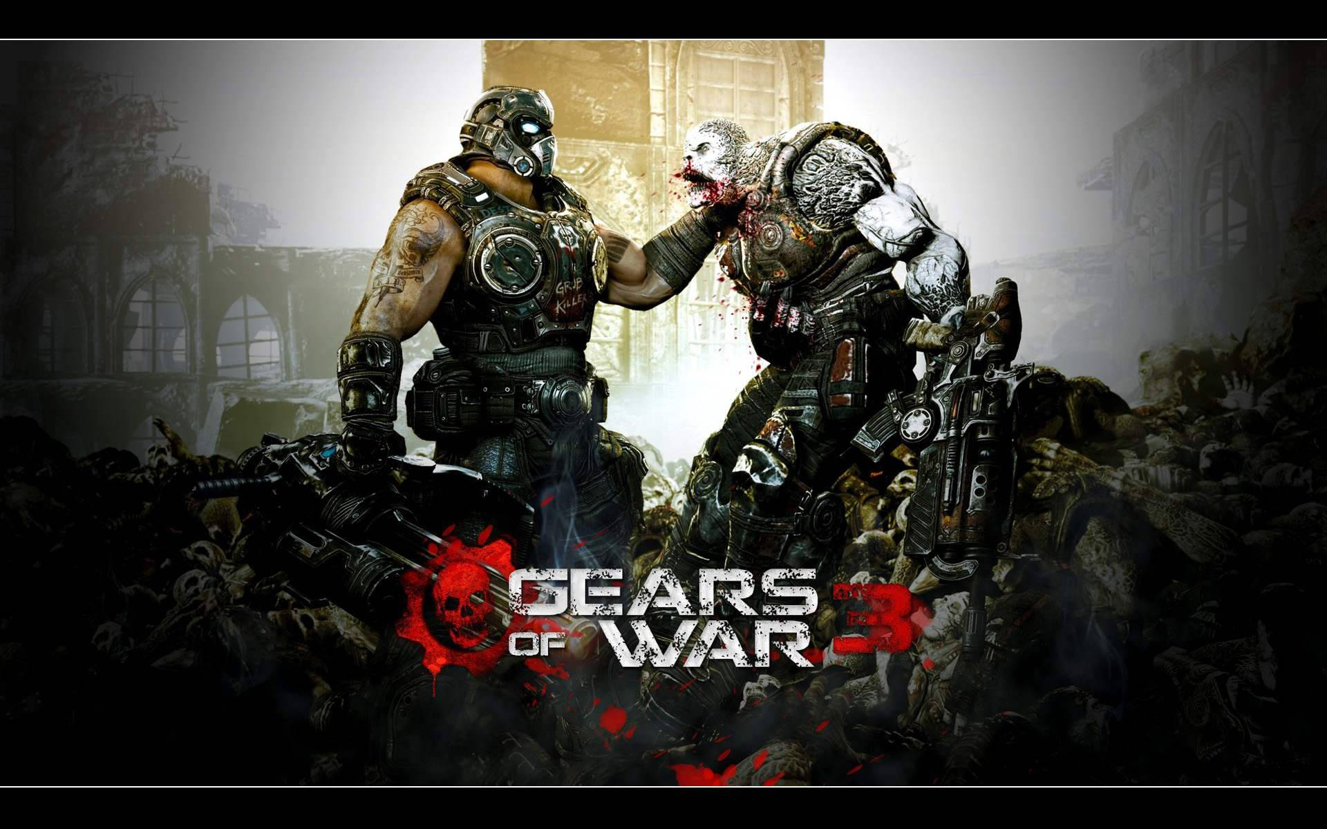 Gears Of War 3 Game Battle Wallpaper