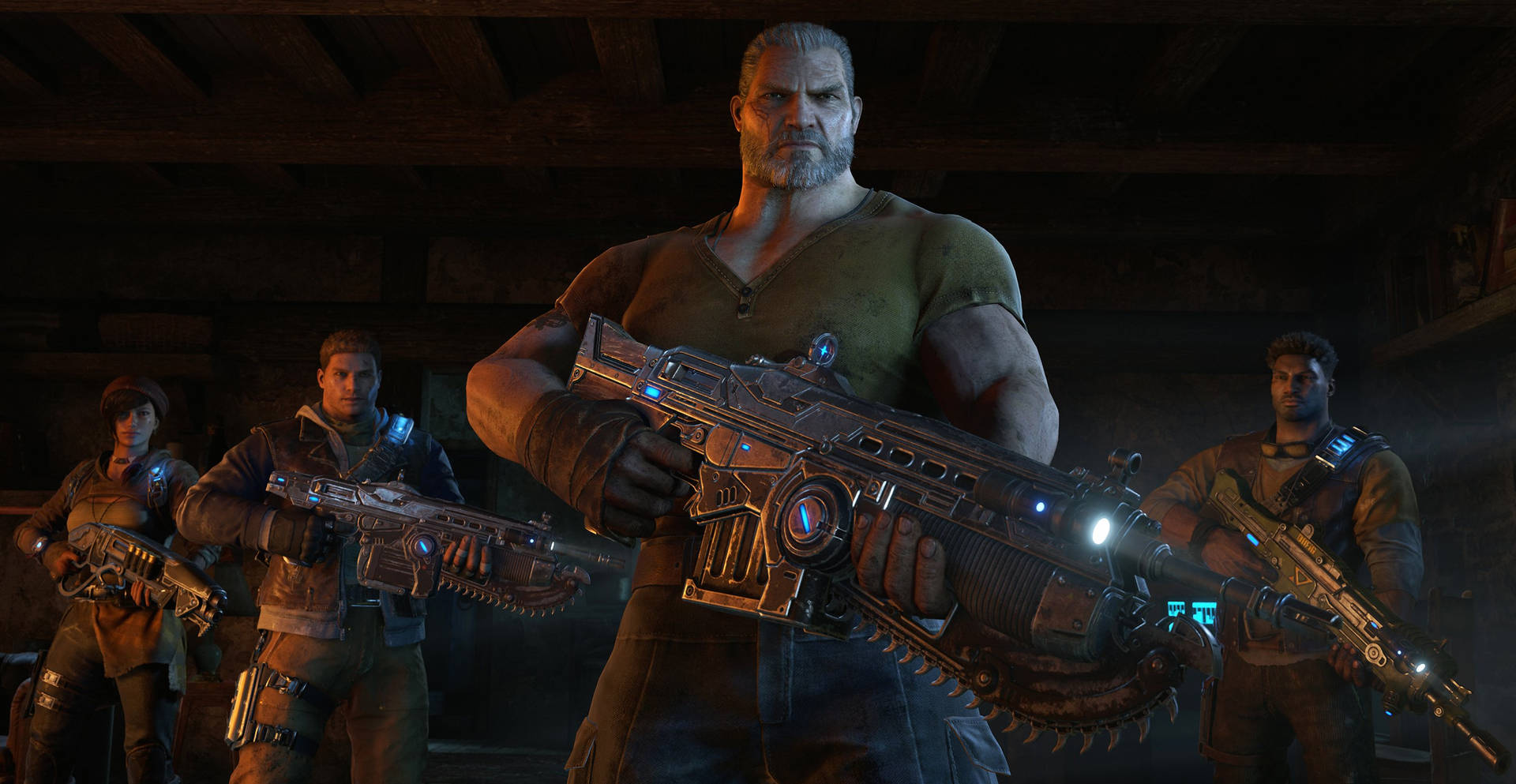 Gears Of War 4 Squad Of Characters Wallpaper