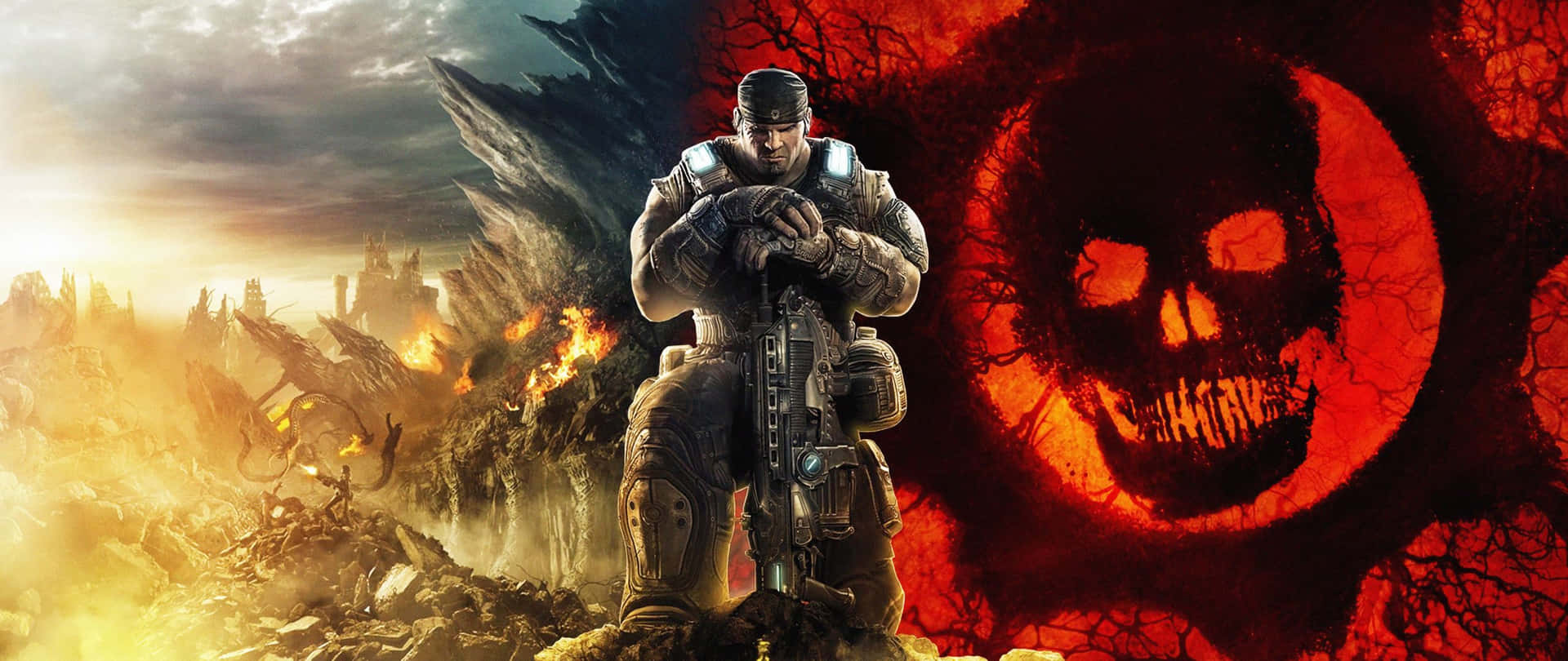 Marcusfenix Gears Of War 5 - Marcus Fenix Krigarspel 5. Wallpaper