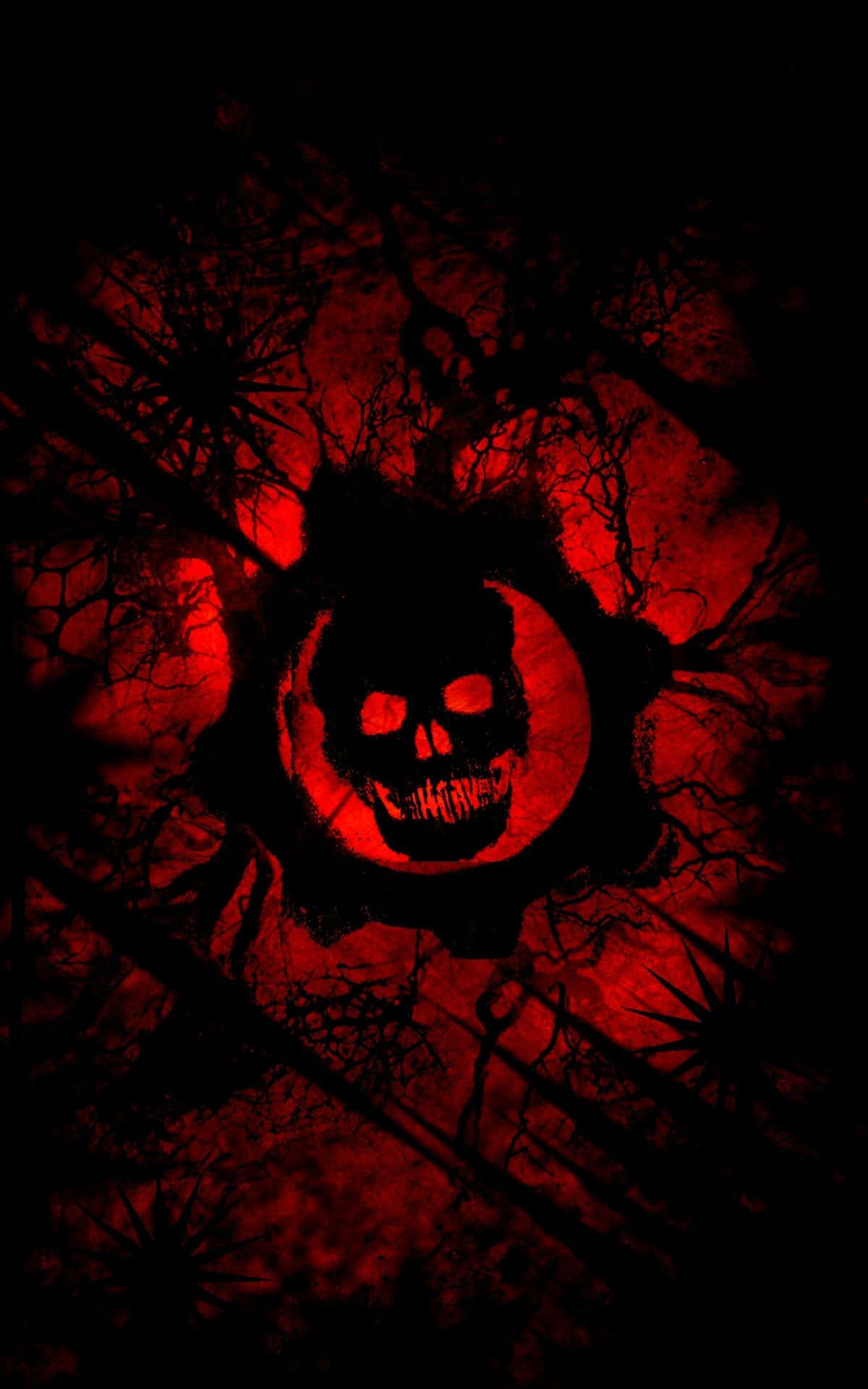 Gearsof War 5 Logo Oscuro Fondo de pantalla