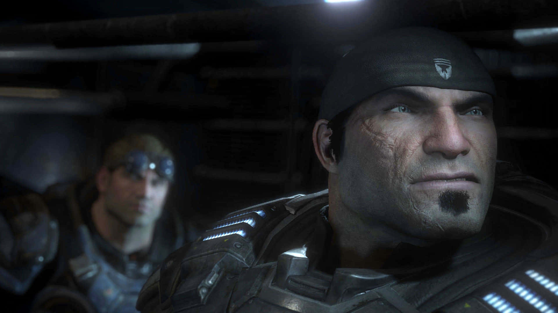 Gears Of War Ultimate Edition_ Marcus And Squadmate Wallpaper