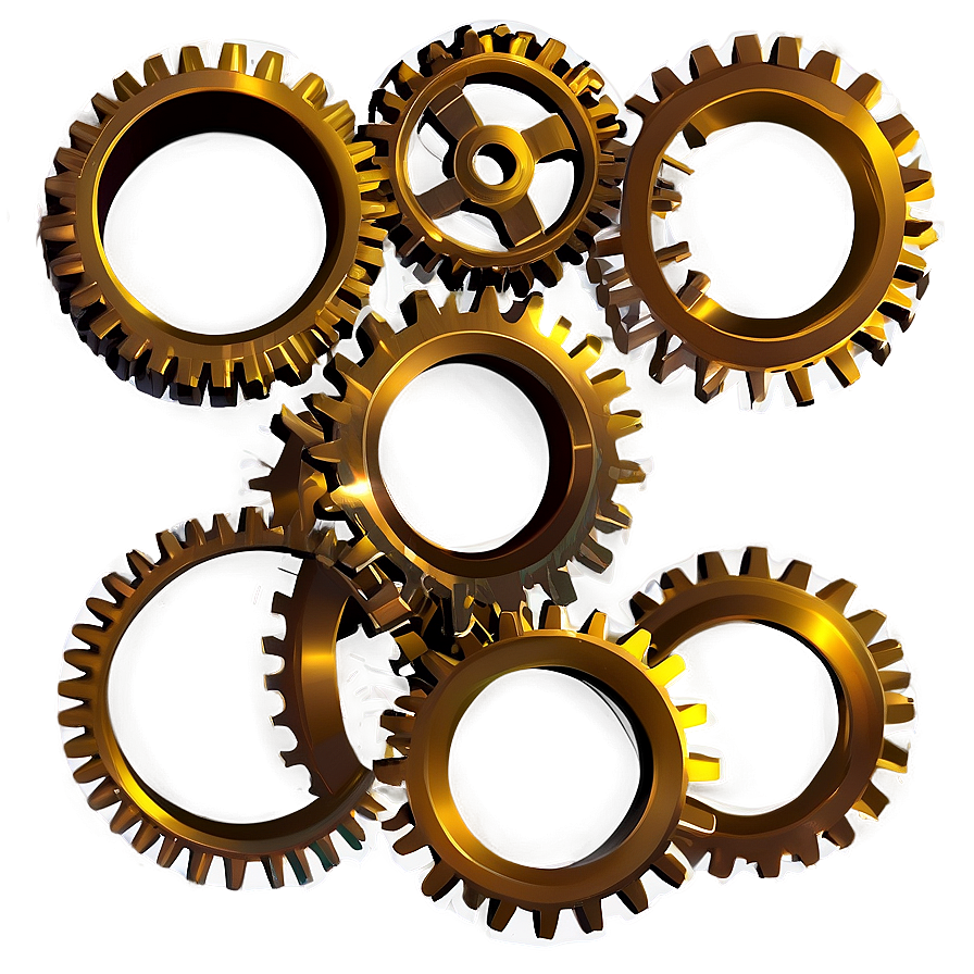 Gears Outline Png 36 PNG
