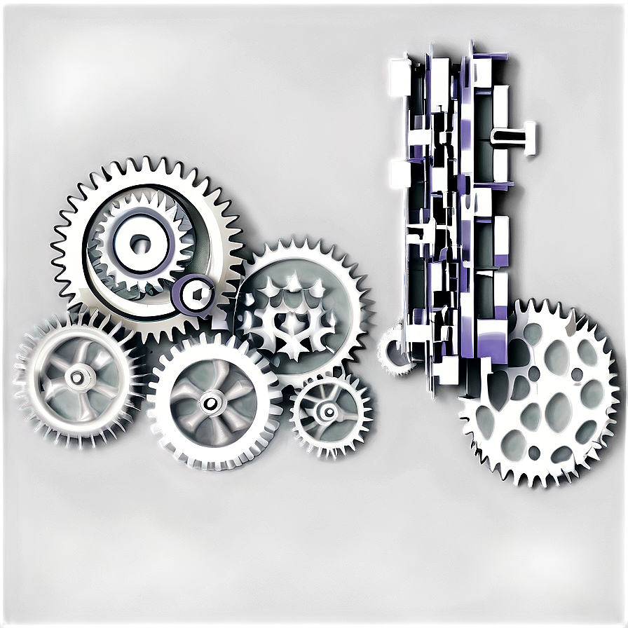Gears Pattern Png Nws56 PNG