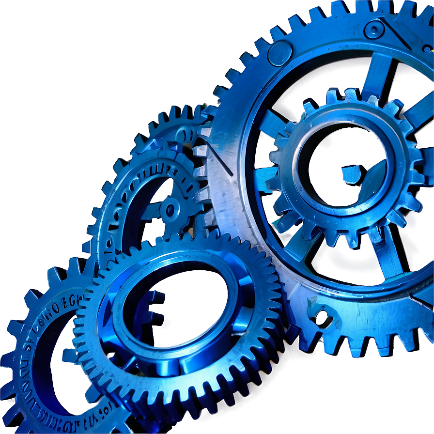 Gears Silhouette Png 05252024 PNG