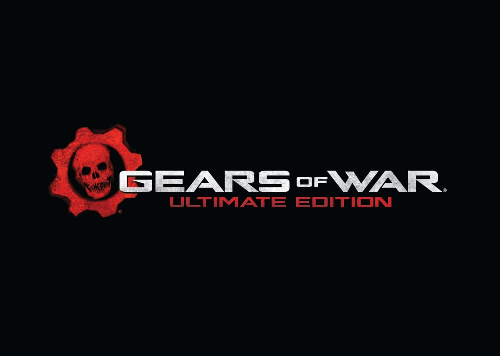 Gearsof War Ultimate Edition Logo Wallpaper