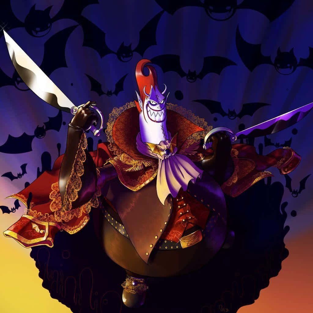 Gecko Moria - Mysterious and Powerful Warlord of the Sea Wallpaper