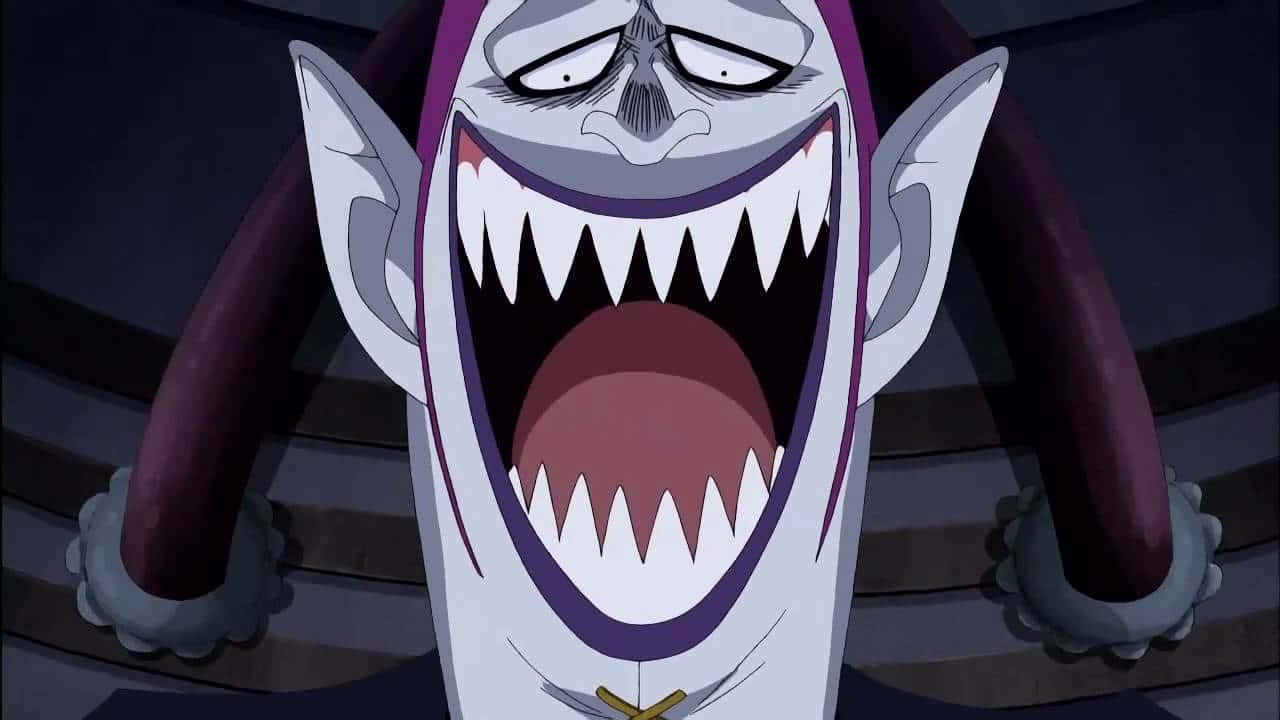 Formidablegecko Moria - Villano De One Piece. Fondo de pantalla