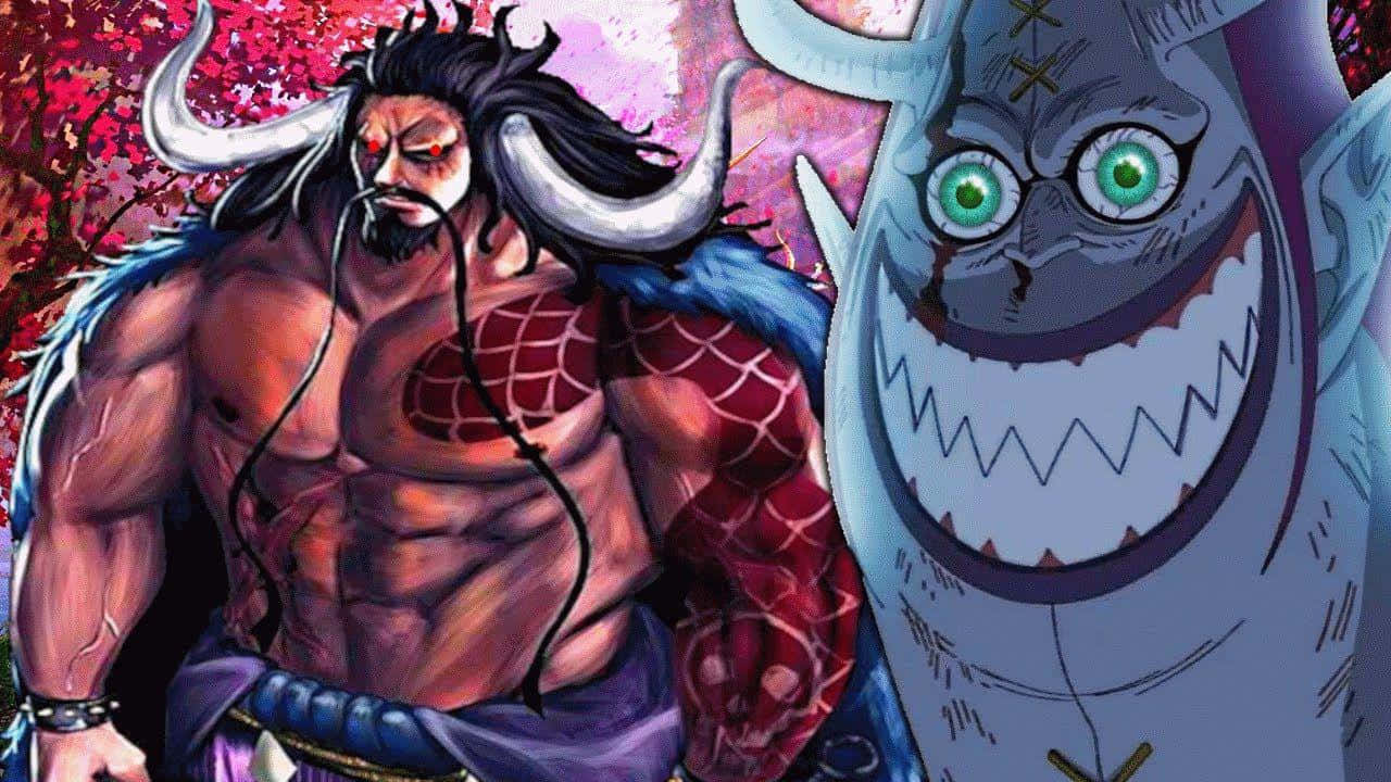 The Powerful Gecko Moria - One Piece Villain Wallpaper
