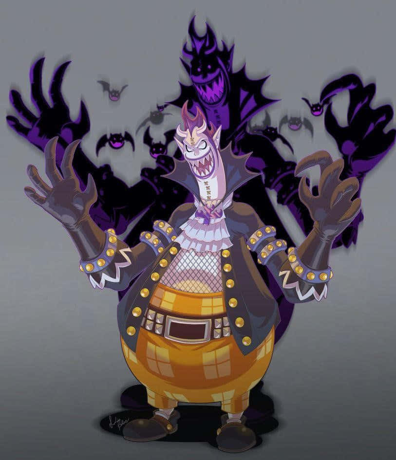 The Terrifying Gecko Moria from One Piece Wallpaper