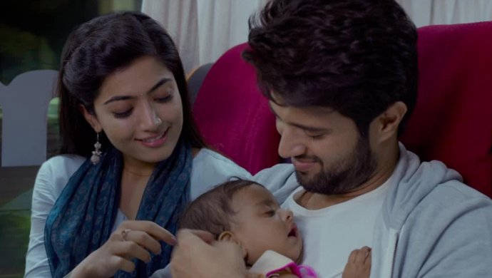Geetha Govindam Pair With Baby Wallpaper