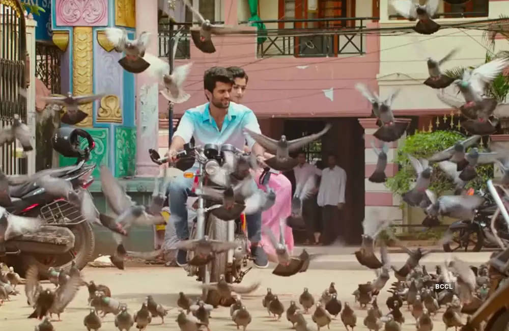 Geetha Govindam Riding With Pigeons Wallpaper