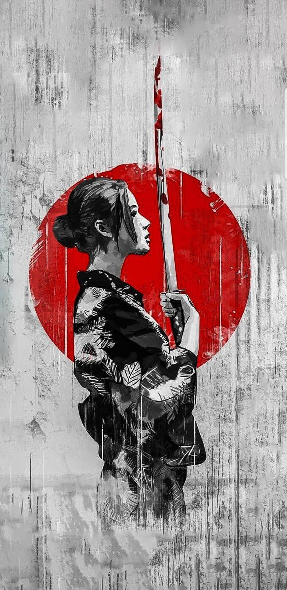 Geisha Wallpaper  Tato yakuza Seni gelap Seni horor