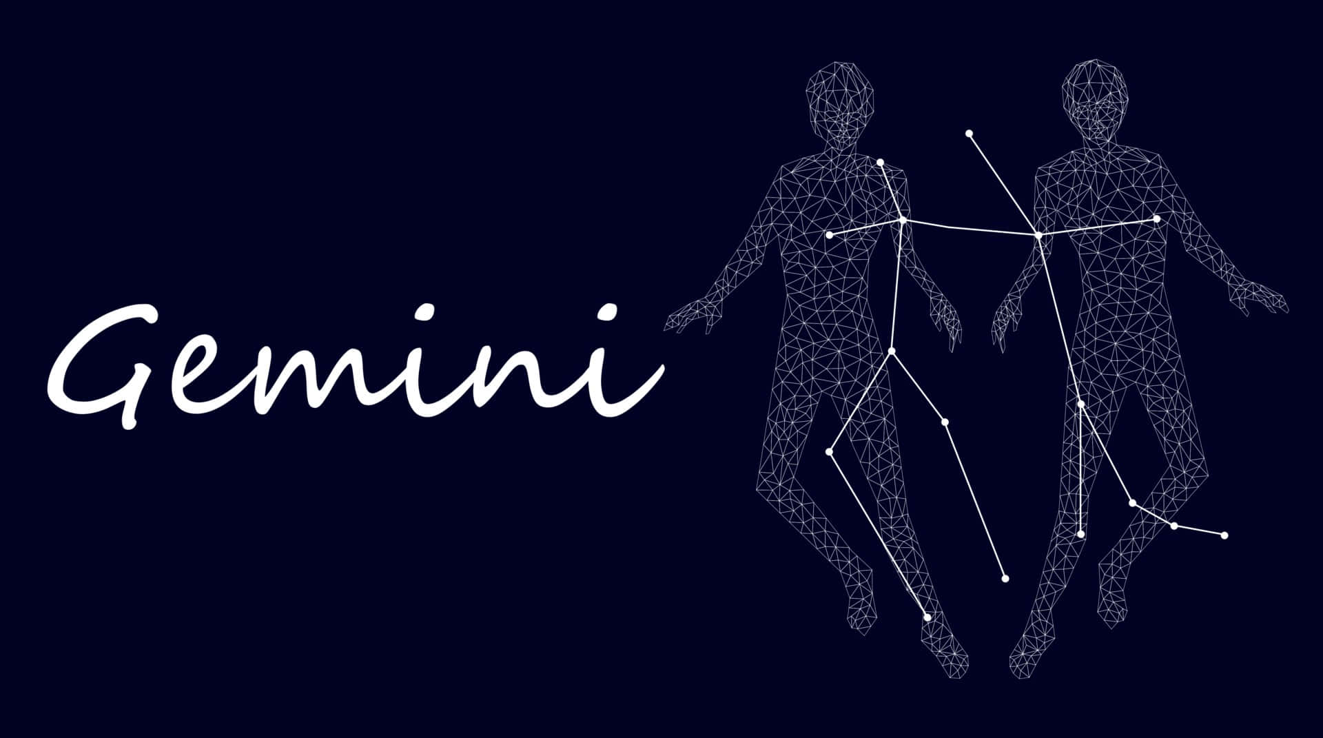 The Gemini Twins Represented by Two Celestial Bodies