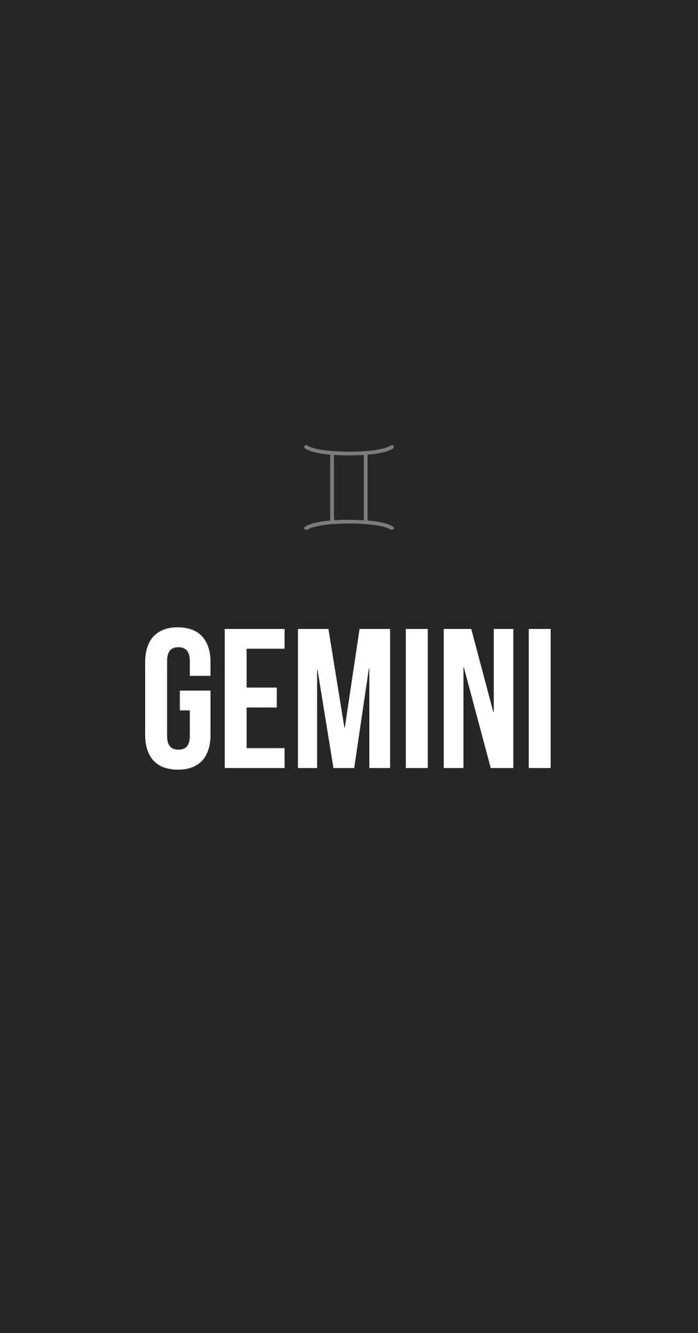 Gemini Black Background