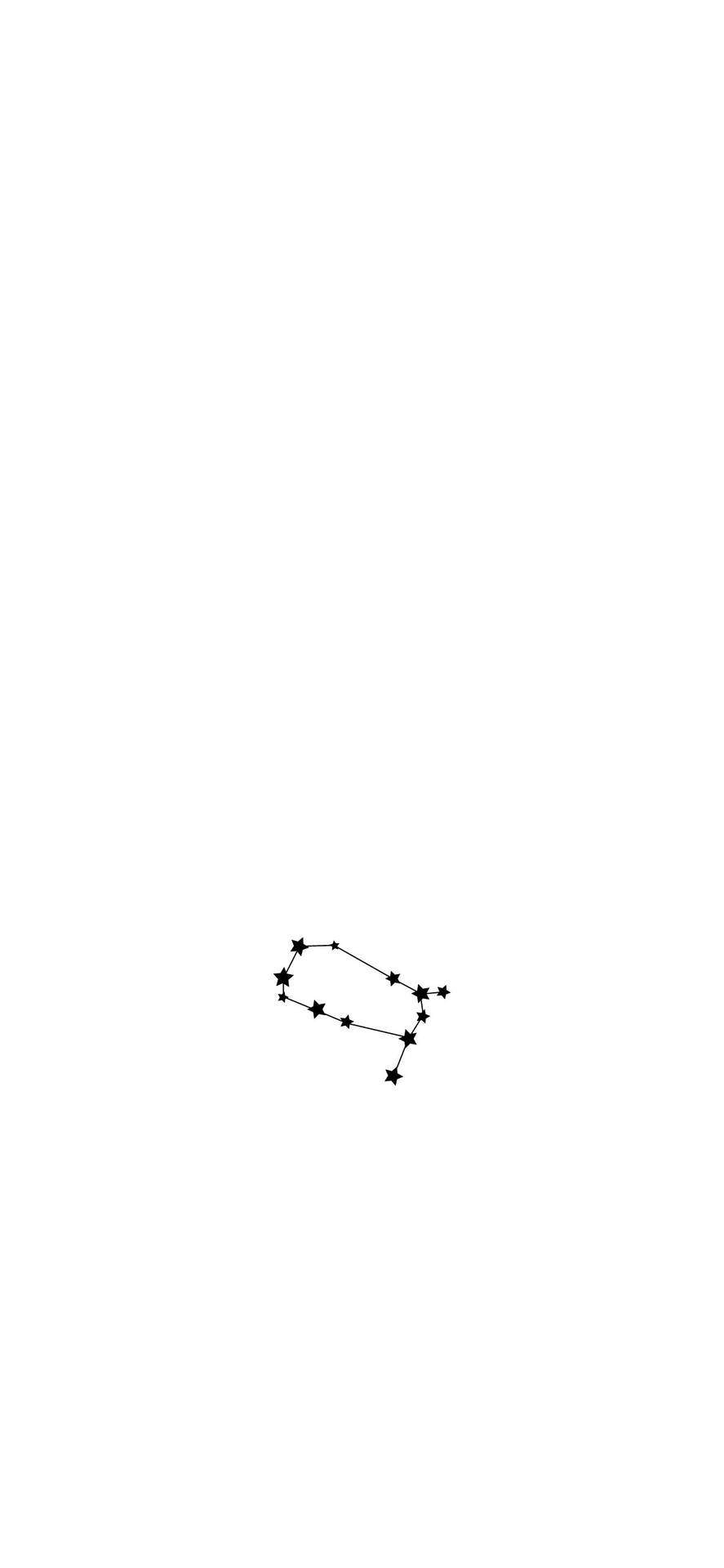 Gemini Black Constellation Background