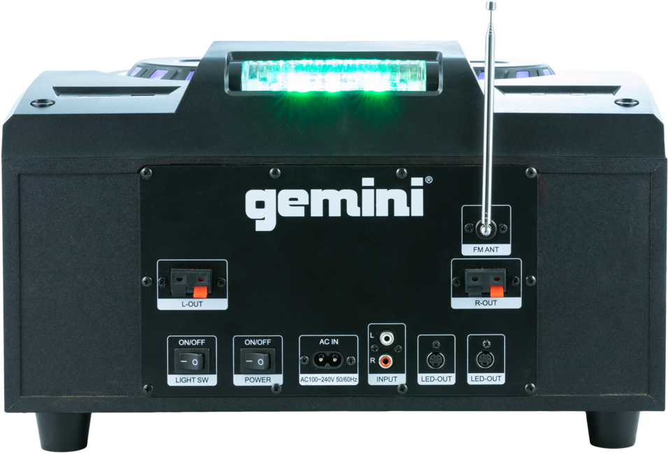 Gemini Professional Audio Equipment PNG