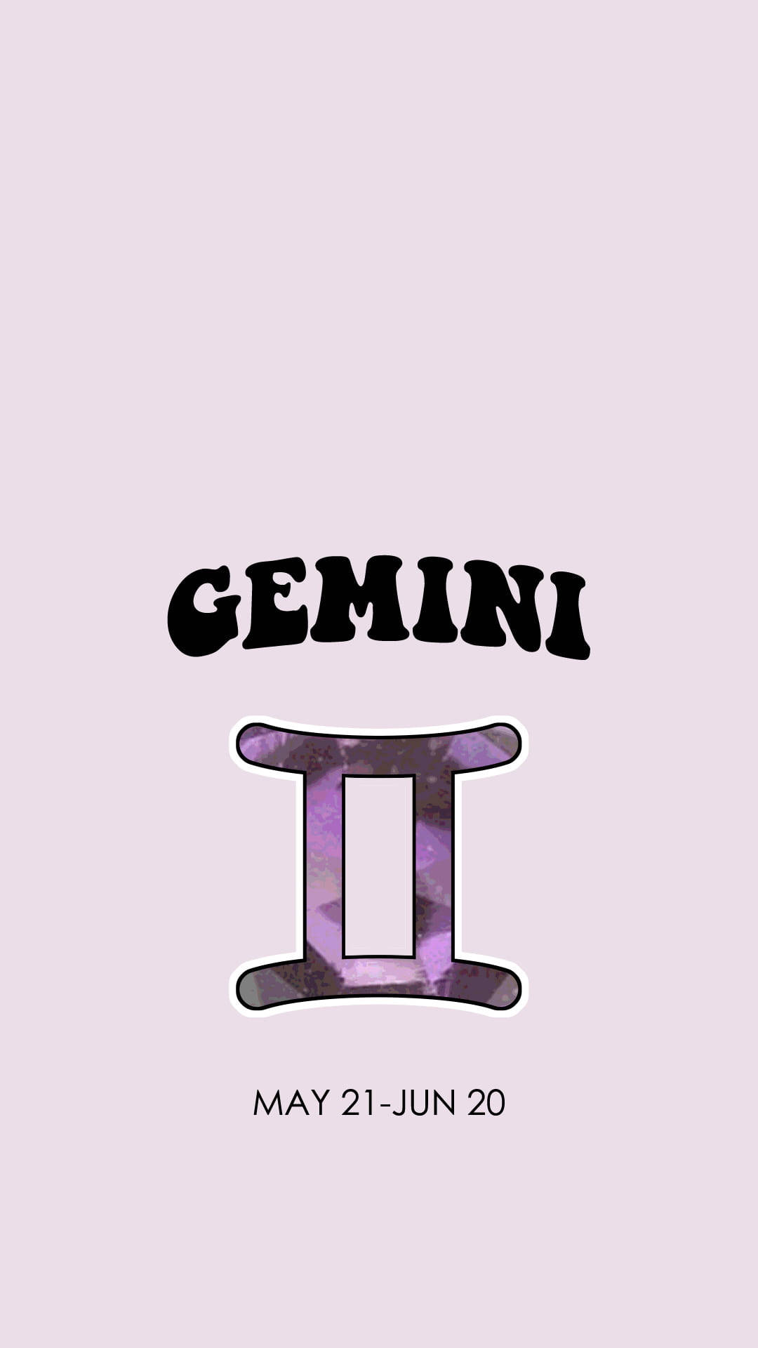 Gemini Purple Logo Background