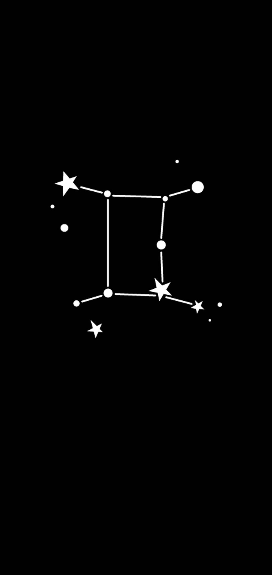 Gemini Twin Constellation Background