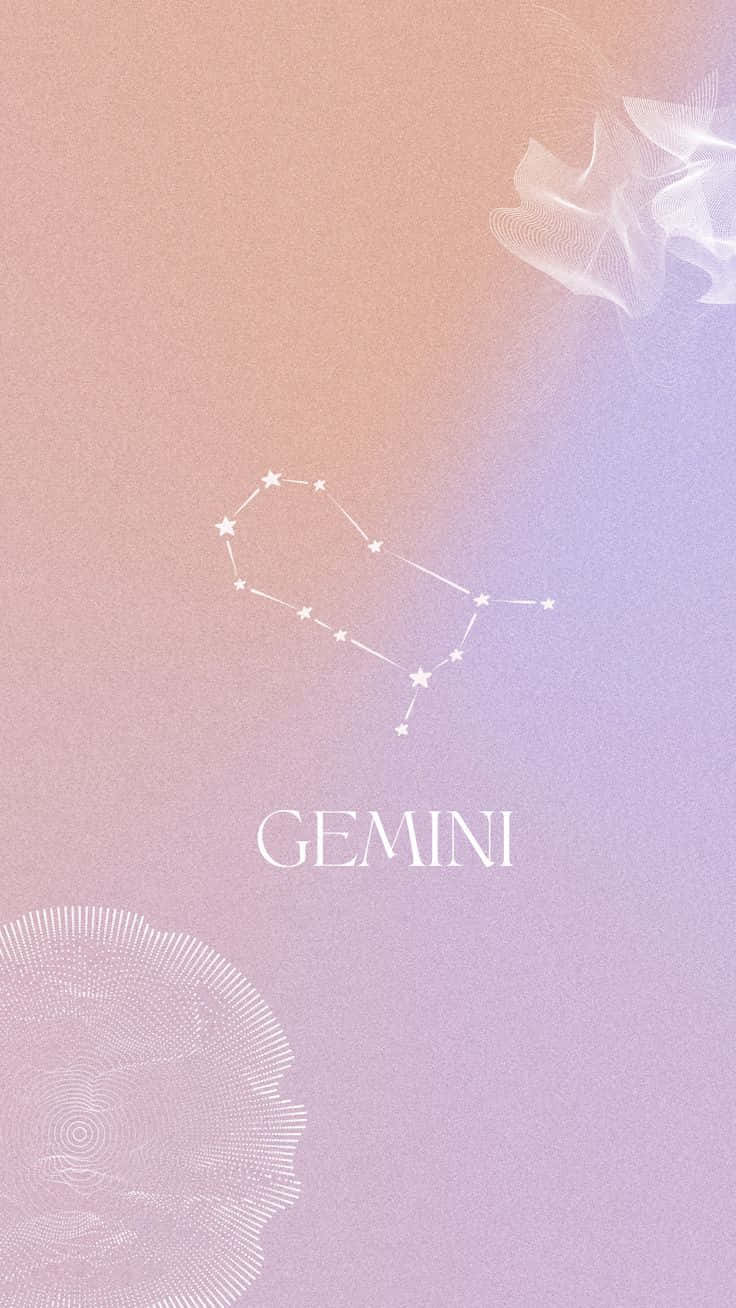 Gemini Zodiac Aesthetic Wallpaper Wallpaper