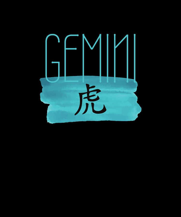 Gemini Zodiac Sign Artwork Wallpaper