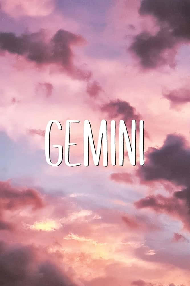 Gemini Zodiac Sign Sky Aesthetic.jpg Wallpaper