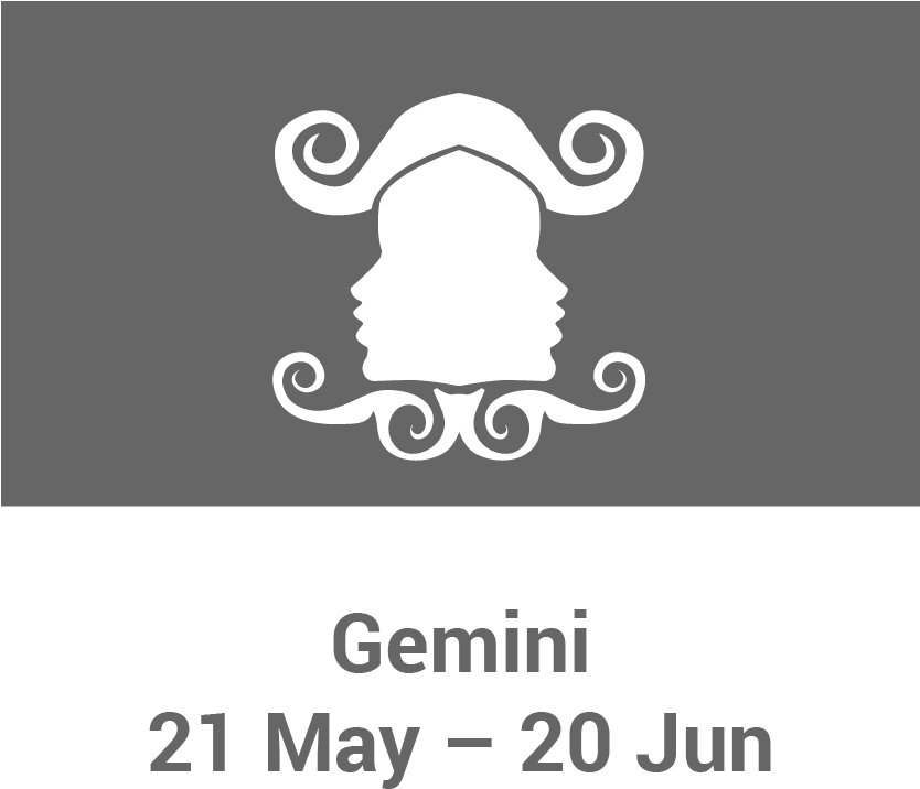 Gemini Zodiac Symbol Graphic PNG