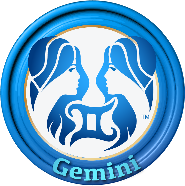 Gemini Zodiac Symbol Logo PNG