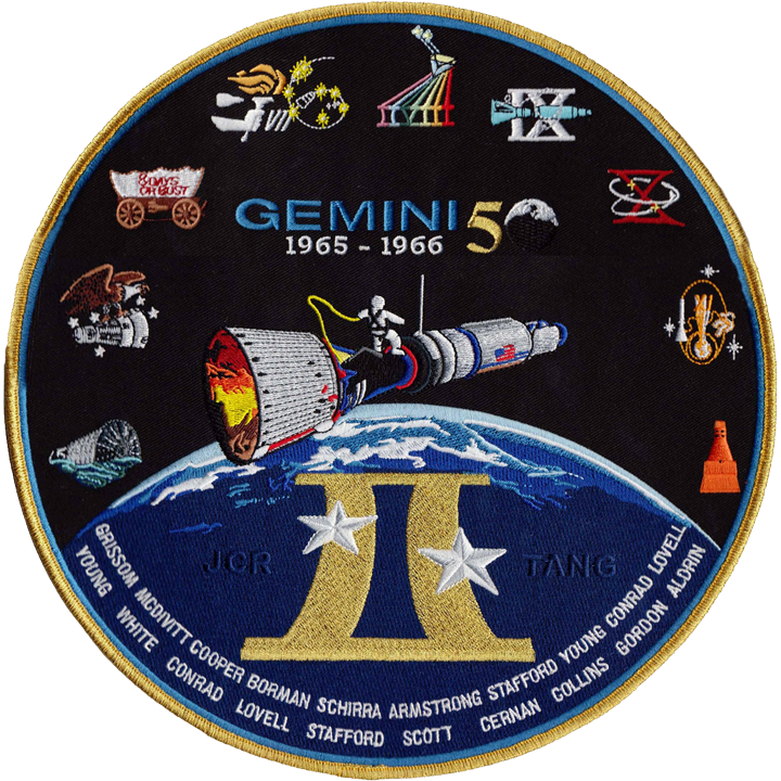 Gemini5 Mission Patch19651966 PNG