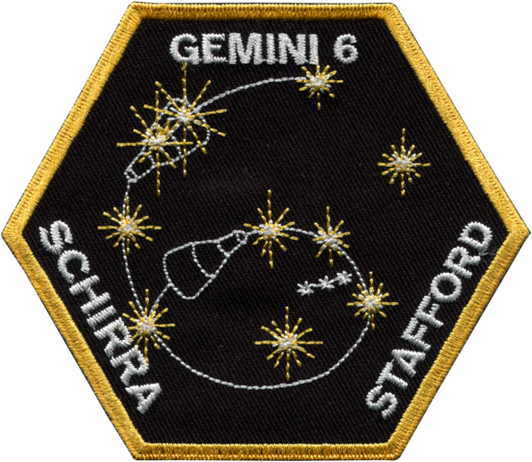 Gemini6 Mission Patch PNG