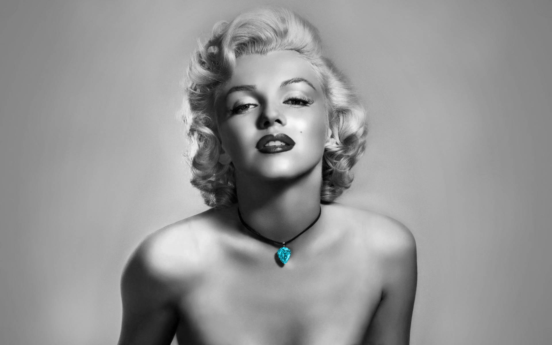 Gemstone Choker Marilyn Monroe Wallpaper