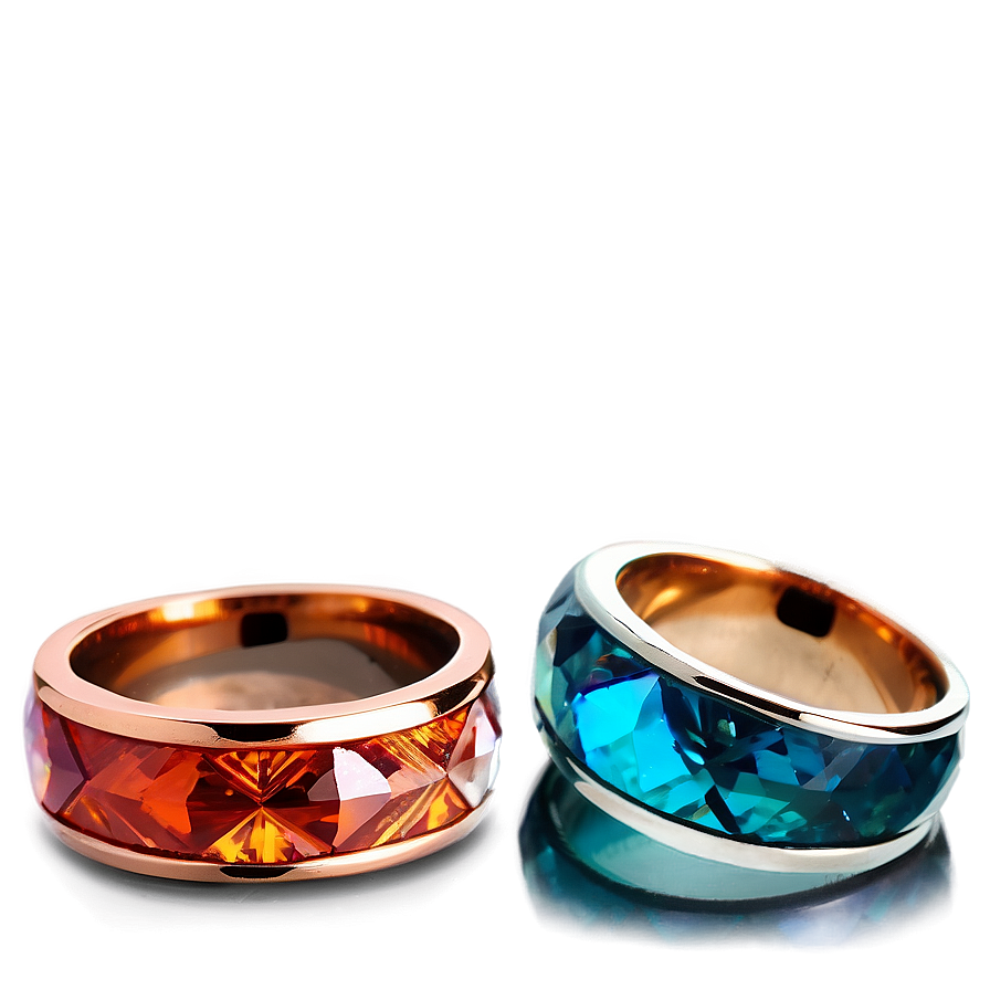 Gemstone Fashion Rings Png Hjb20 PNG