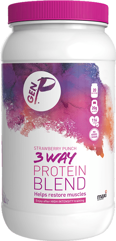 Gen P Strawberry Punch Protein Blend PNG